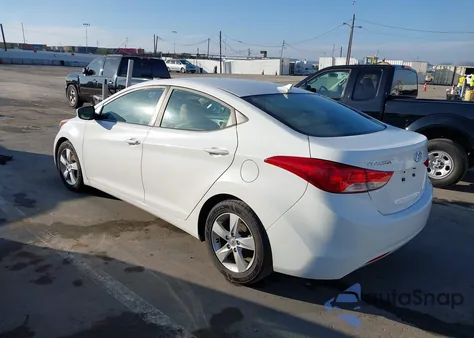 2013 Hyundai Elantra Gls from USA, damaged, VIN 5NPDH4AE4DH308681
